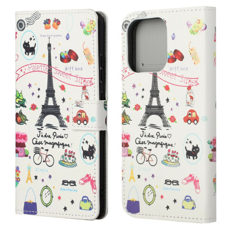 Funda iPhone 13 Pro J'adore Paris