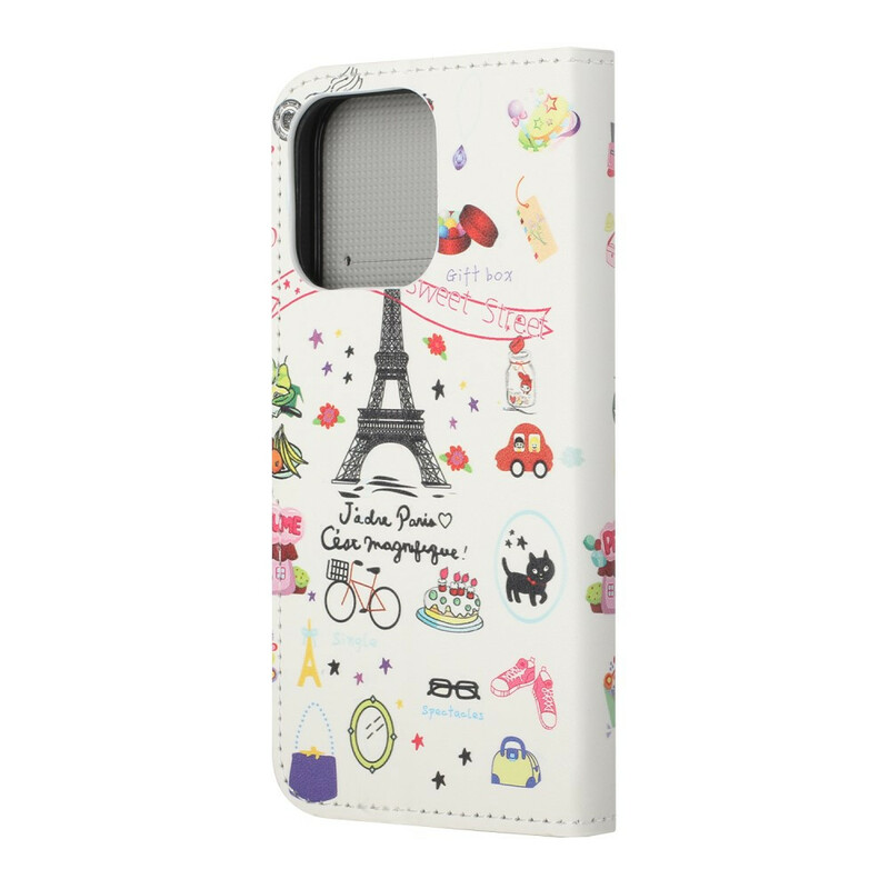 Funda iPhone 13 Pro J'adore Paris