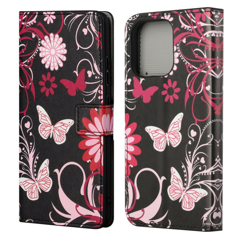Funda para iPhone 13 Pro Butterflies Dementia