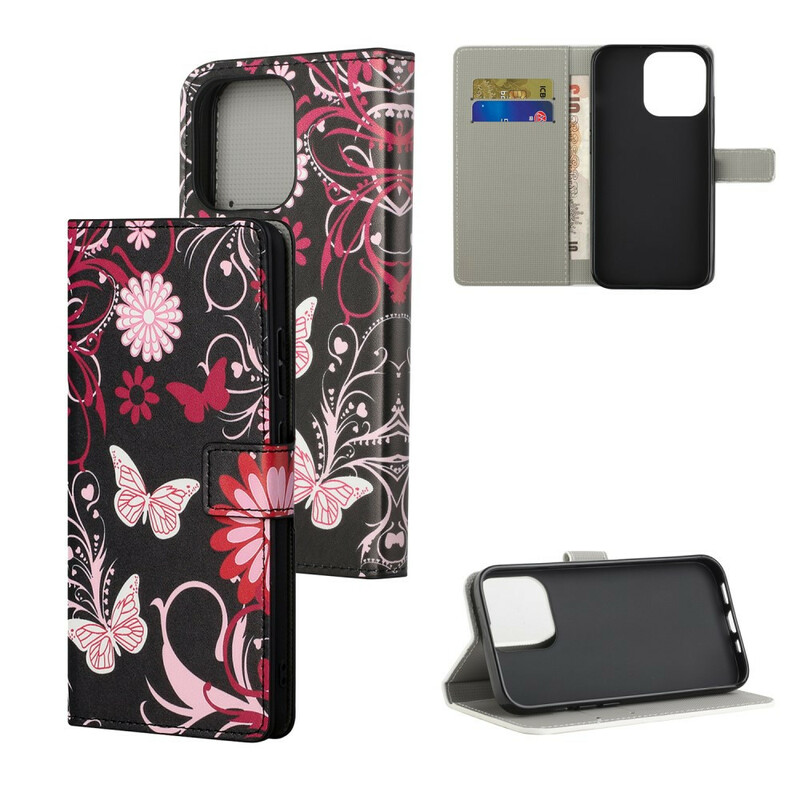 Funda para iPhone 13 Pro Butterflies Dementia