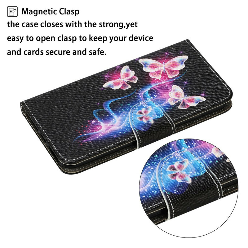 Funda para iPhone 13 Pro Magic Butterflies
