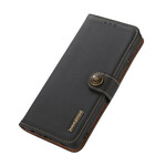 Funda de cuero genuino KHAZNEH RFID para el iPhone 13 Pro Funda de cuero genuino KHAZNEH RFID para el iPhone 13 Pro
