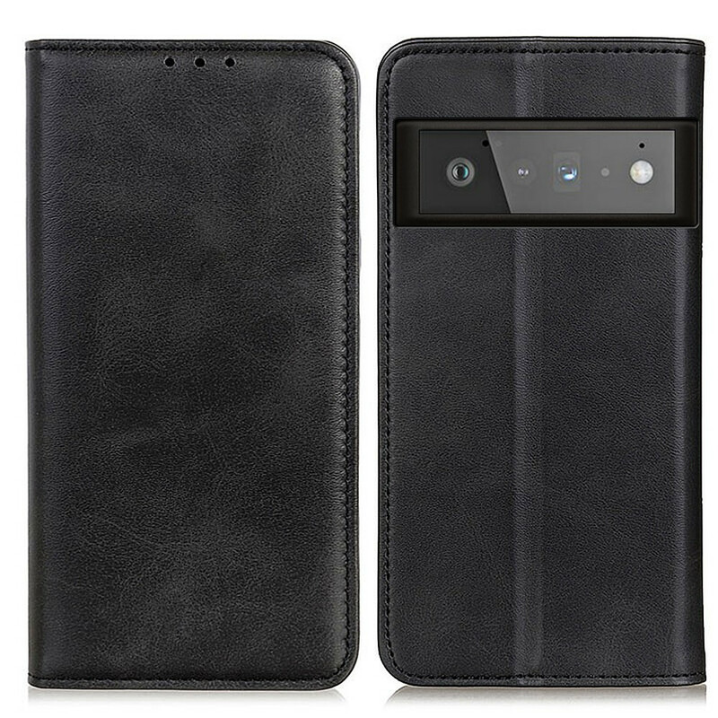 Flip Cover Google Pixel 6 Pro Split Leather Matte