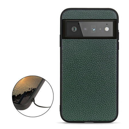 Funda de cuero genuino para Google Pixel 6 Pro Business