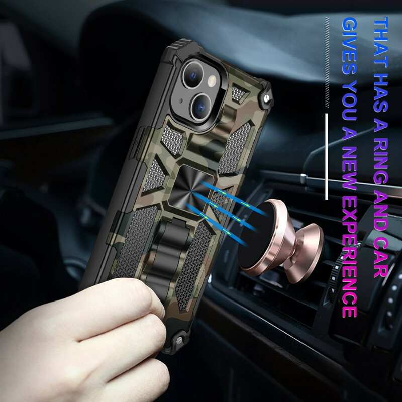 Funda extraíble de camuflaje para el iPhone 13 Pro
