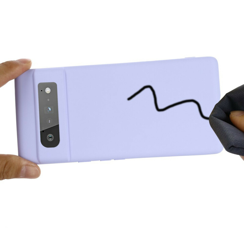 Funda de silicona líquida con colgante para el Google Pixel 6 Pro Funda de silicona líquida con colgante para el Google Pixel 6 Pro