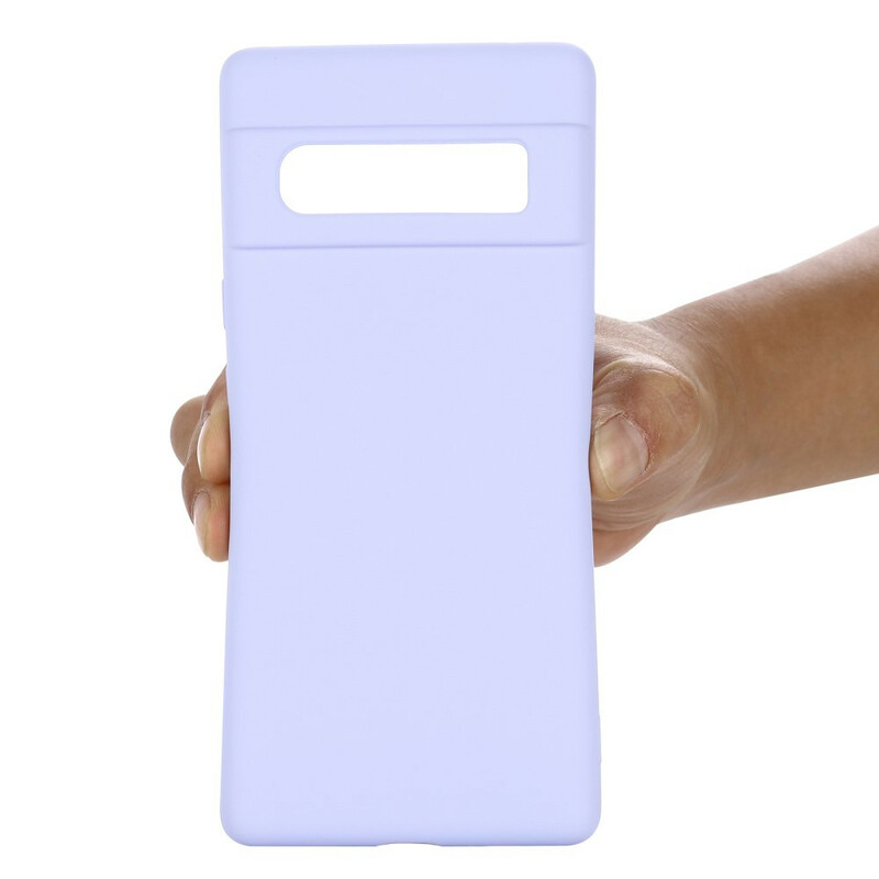 Funda de silicona líquida con colgante para el Google Pixel 6 Pro Funda de silicona líquida con colgante para el Google Pixel 6 Pro