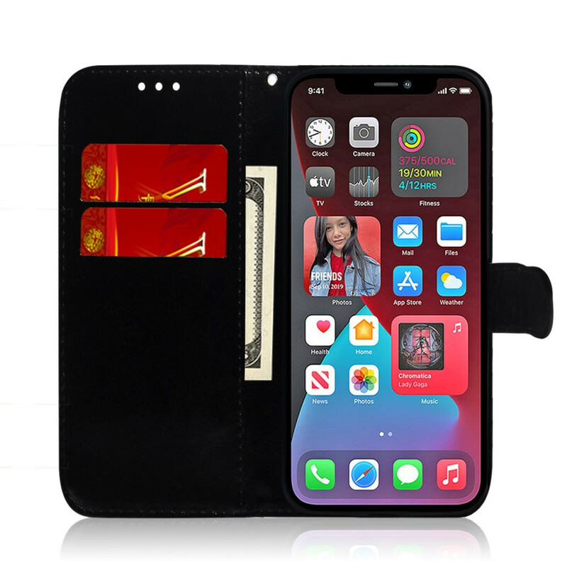 Funda para iPhone 13 Pro Leatherette Mirror Cover