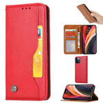 Funda Flip Cover iPhone 13 Pro Leatherette Card Funda
