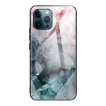 Funda iPhone 13 Pro Max Cristal templado de mármol