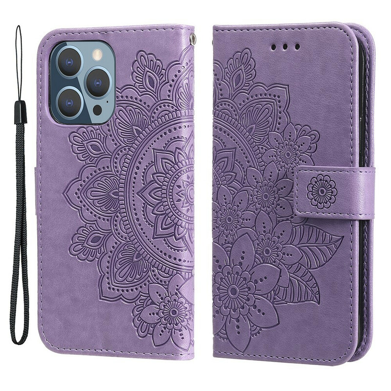 Funda para iPhone 13 Pro con estampado floral