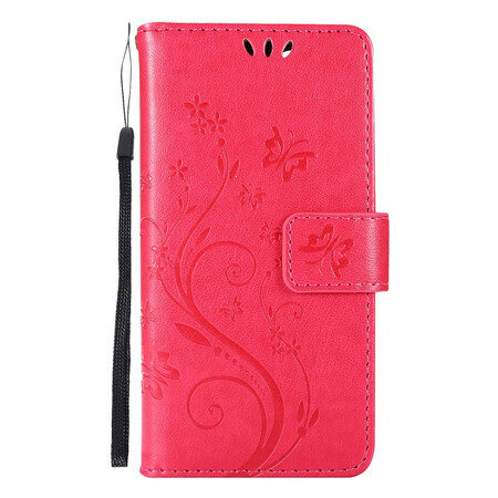 Funda para iPhone 13 Pro Graphic Flowers con colgante