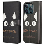 Funda iPhone 13 Pro Max Don't Touch My Cell Phone