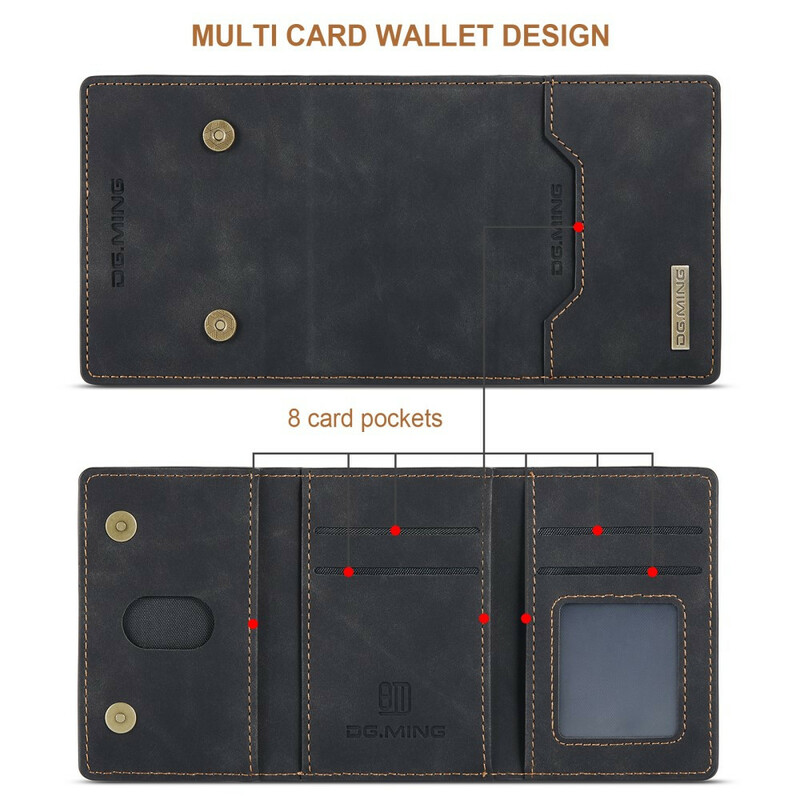 Funda de tarjeta desmontable para iPhone 13 Pro DG.MING
