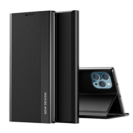 Flip Cover iPhone 13 Pro Leatherette Magnetic Clasp