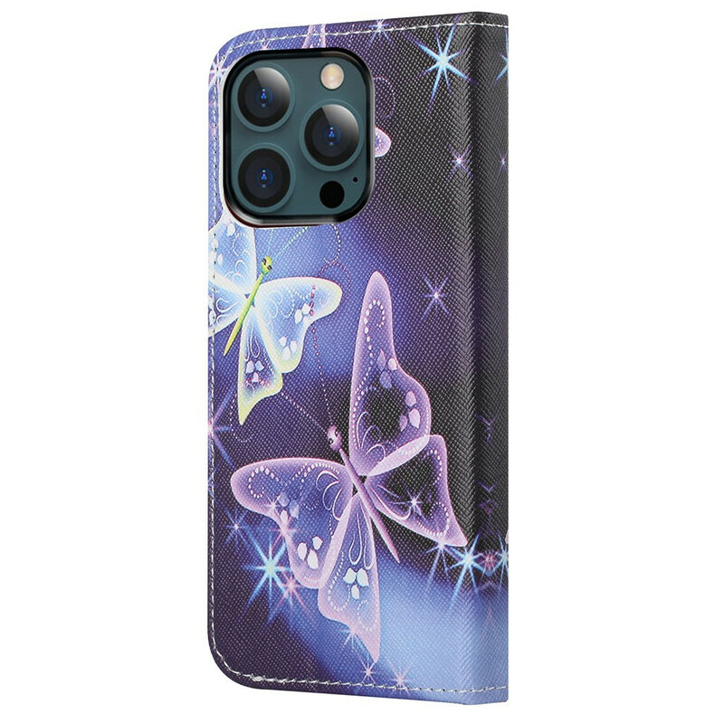 Funda para iPhone 13 Pro Max Modern Butterflies