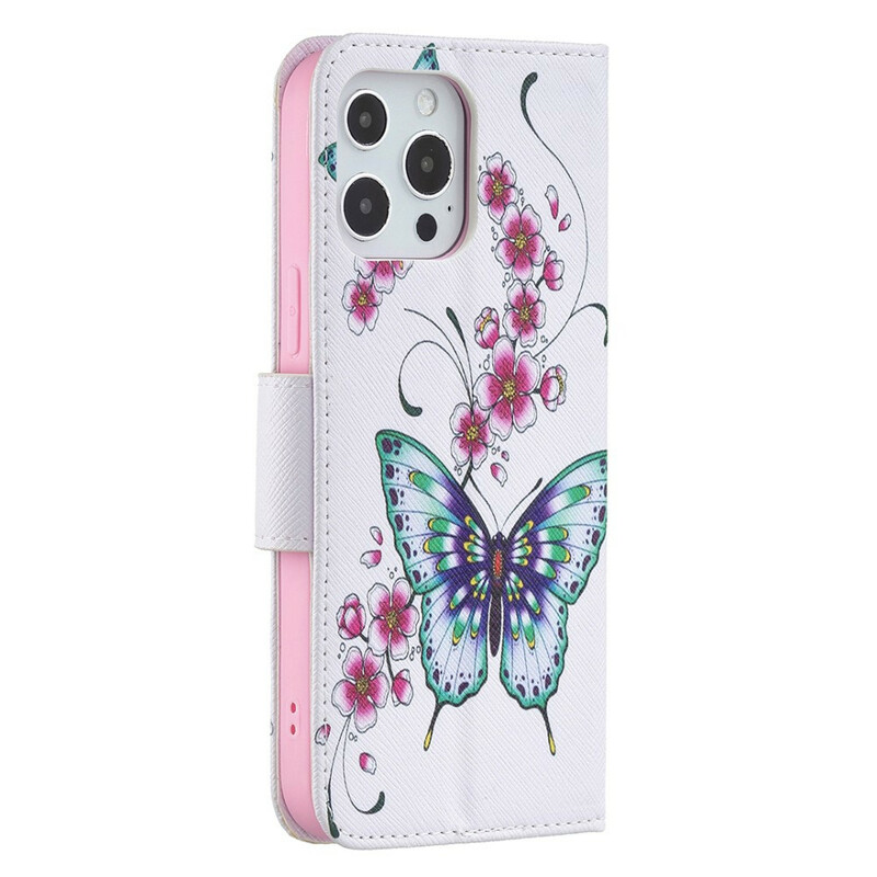 Funda para iPhone 13 Pro Max Incredible Butterflies