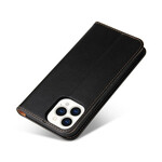 Flip Cover iPhone 13 Pro Leatherette Sobriedad