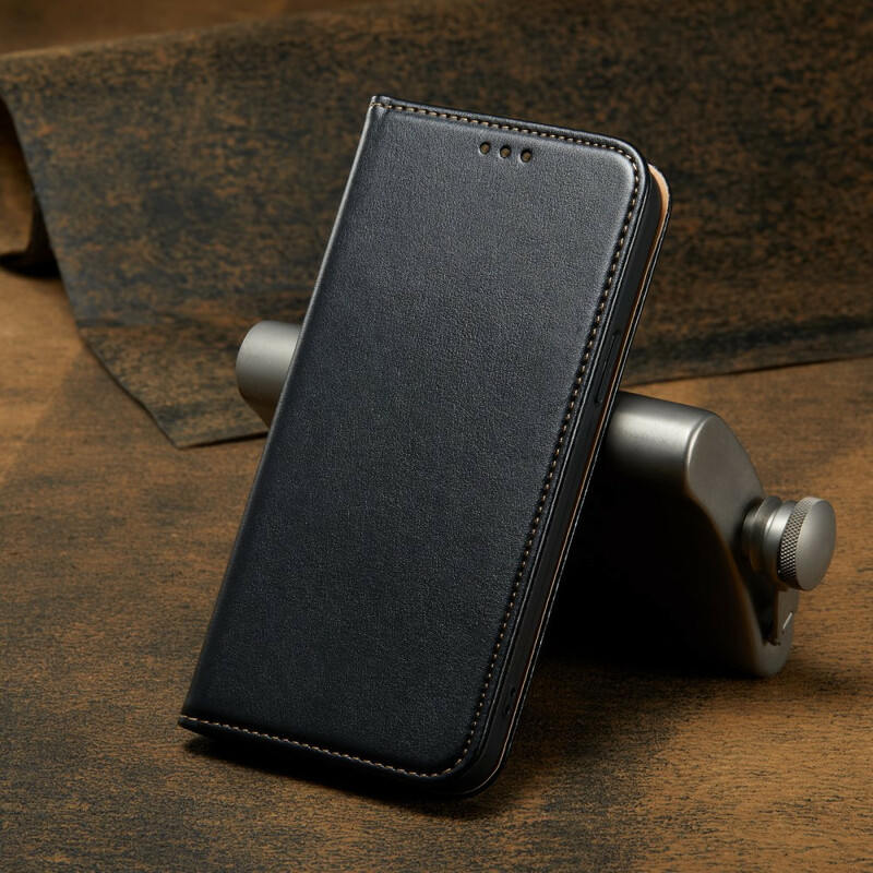 Flip Cover iPhone 13 Pro Leatherette Sobriedad