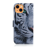 Funda de cara de tigre para el iPhone 13