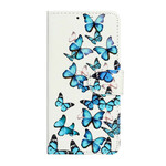 Funda iPhone 13 Vuelo de mariposas