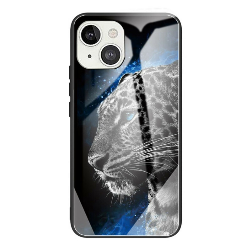 Funda rígida iPhone 13 Cara de felino