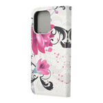 Funda para iPhone 13 Flores tropicales