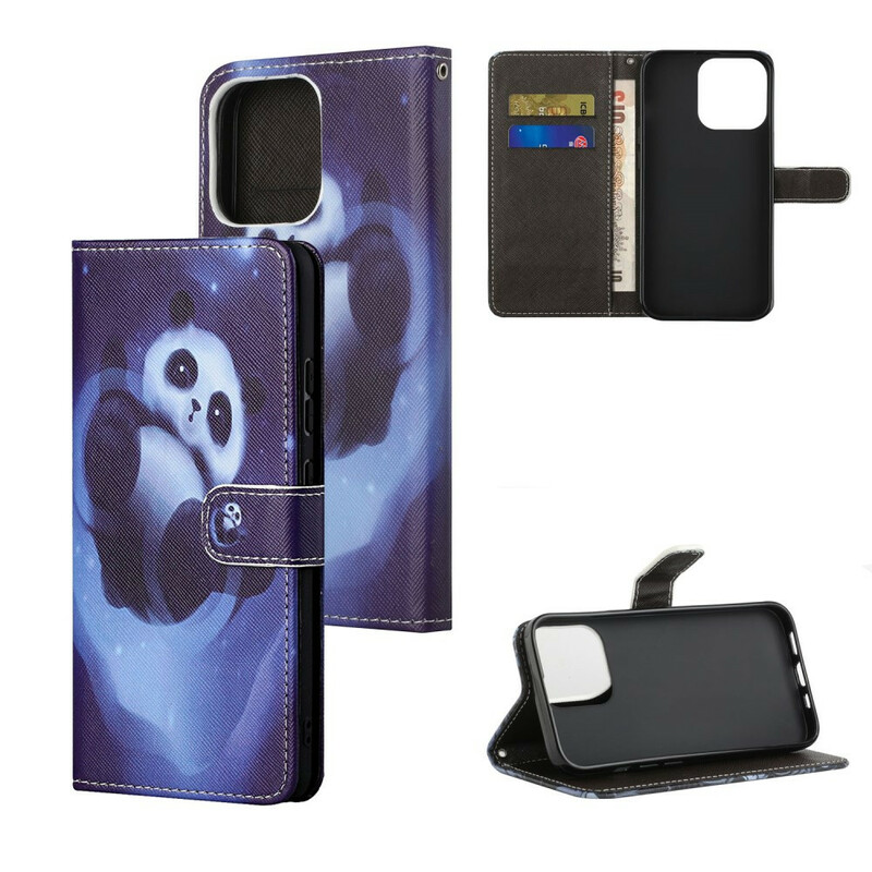 Funda iPhone 13 Panda Space