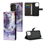 Funda iPhone 13 Winter Wolf con colgante