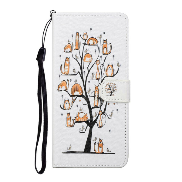 Funda de cordón para el iPhone 13 Funky Cats