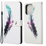 Funda de cordón de plumas para el iPhone 13