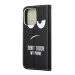 Funda iPhone 13 Don't Touch My Phone