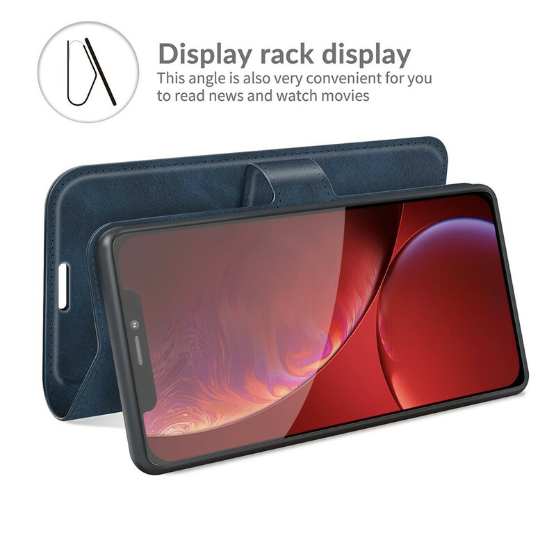 Funda para el iPhone 13 Pro Max Efecto Cuero Slim Extreme