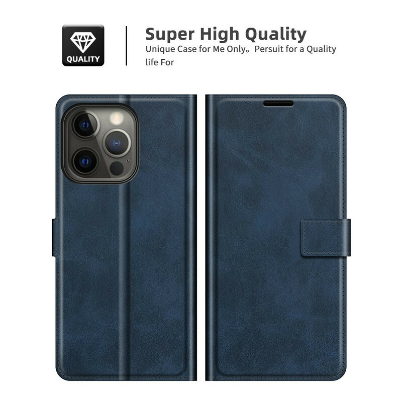 Funda para el iPhone 13 Pro Max Efecto Cuero Slim Extreme