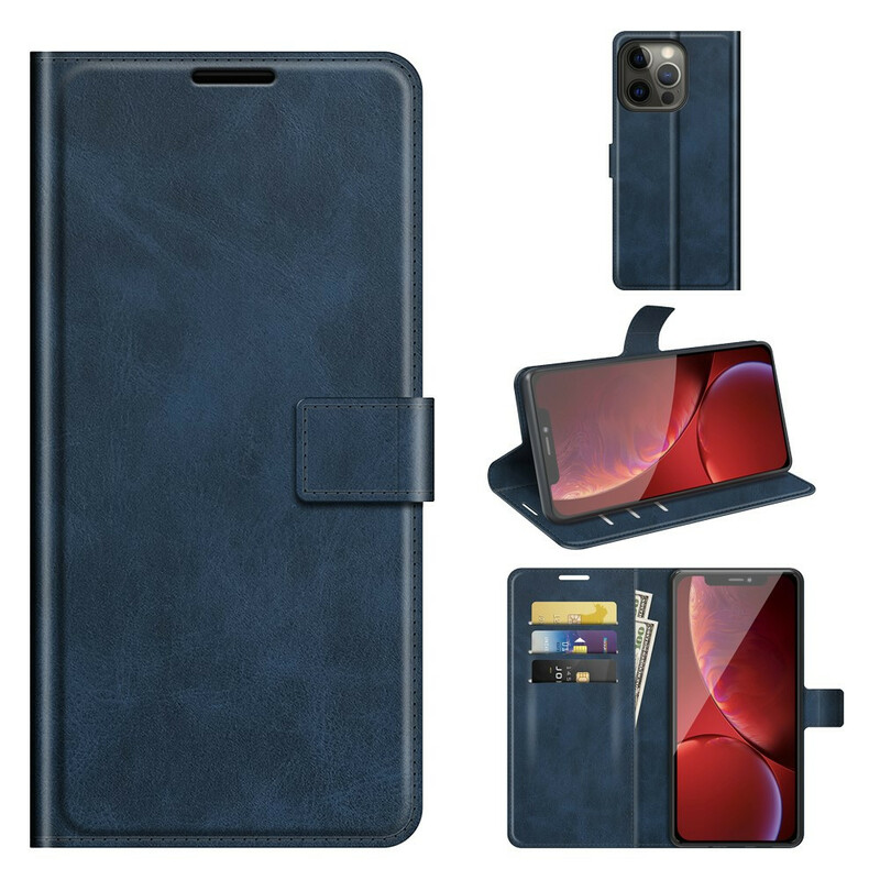 Funda para el iPhone 13 Pro Max Efecto Cuero Slim Extreme