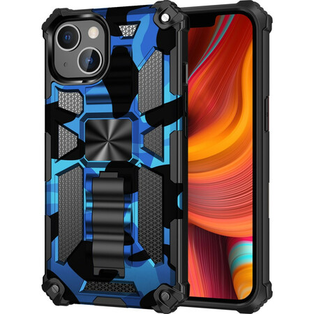 Funda de camuflaje para el iPhone 13 Pro Max Soporte extraíble