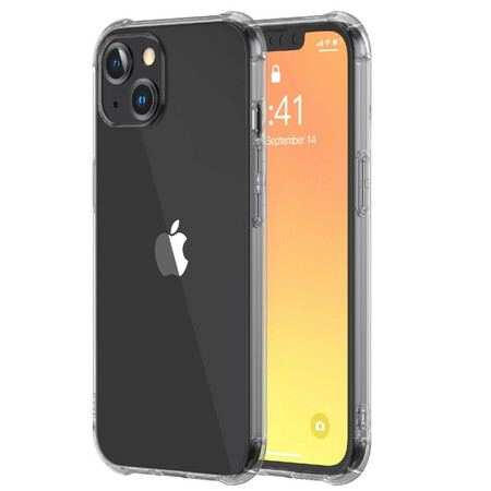 Funda transparente para el iPhone 13 Pro Max Cojines de protección LEEU