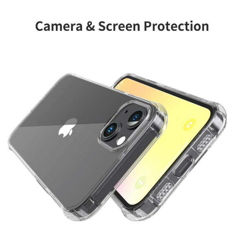 Funda transparente para el iPhone 13 Pro Max Cojines de protección LEEU