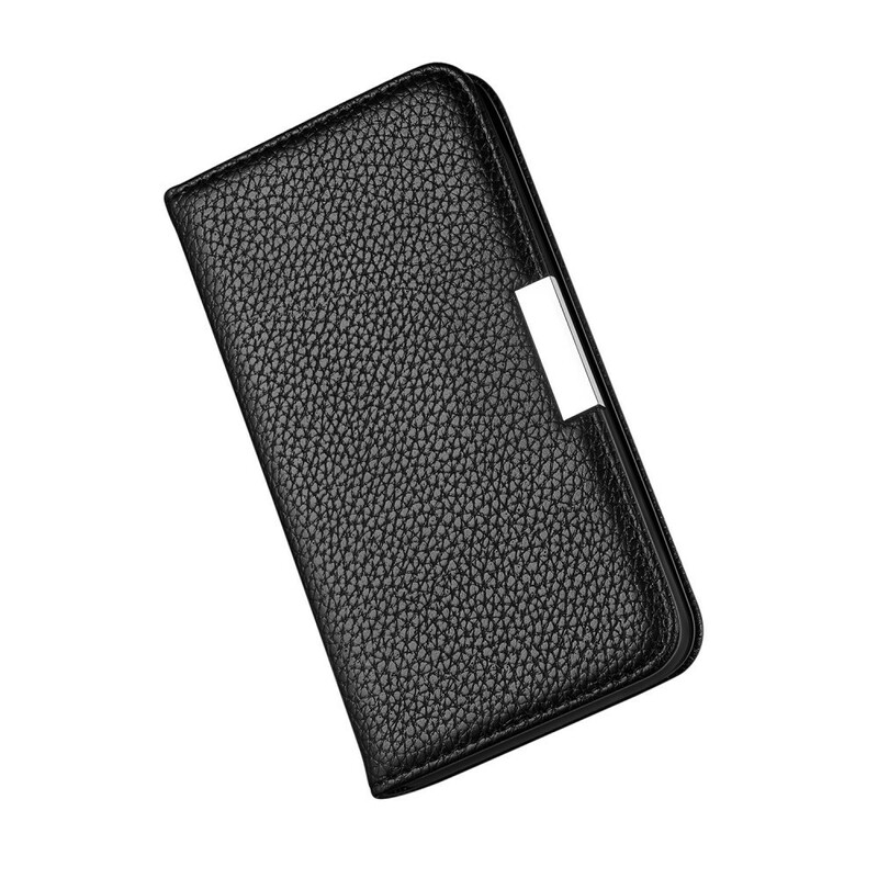 Funda Flip Cover iPhone 13 Pro Max Faux Leather Litchi Ultra Chic