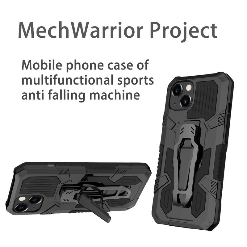 Funda robótica para el iPhone 13 Pro Max con clip para el cinturón