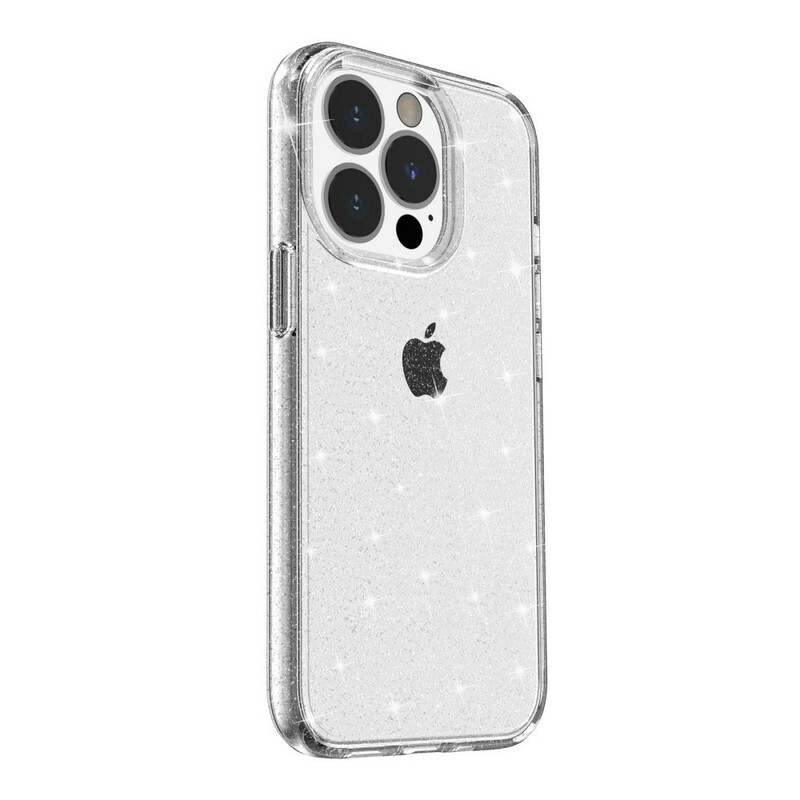 Funda transparente de purpurina para el iPhone 12 Pro Max