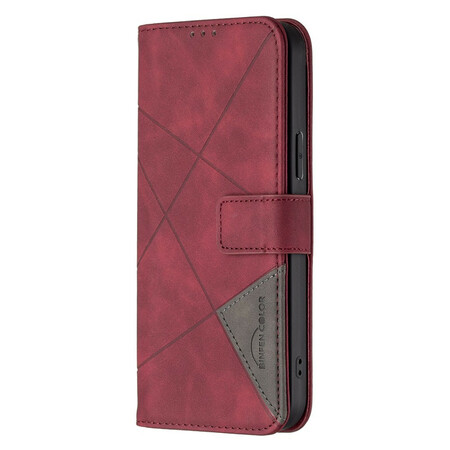 Funda para iPhone 13 Pro Max Triángulos Color Binfen