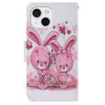 Funda para iPhone 13 Conejos