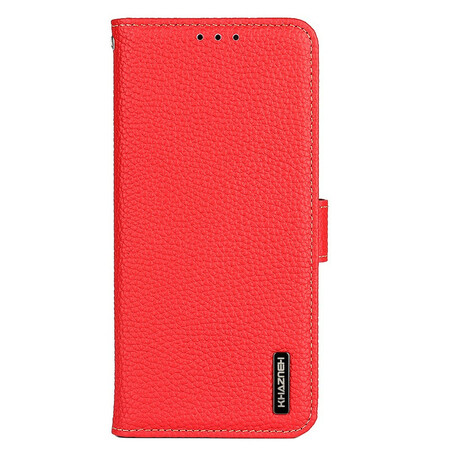 Oppo A16 / A16s Funda de cuero Litchi KHAZNEH