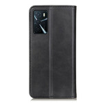 Flip Cover Oppo A16 / A16s Split Leather Sober