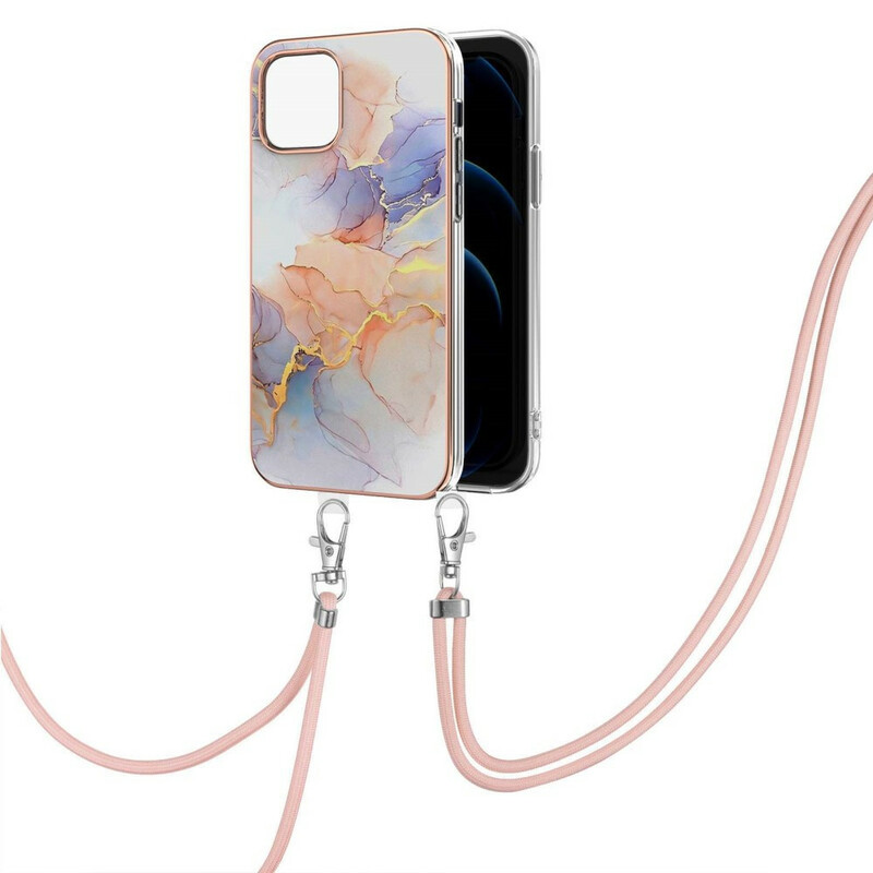 Funda de cuerda de mármol para el iPhone 13 - Dealy