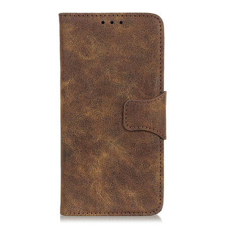Oppo A16 / A16s Funda de cuero dividido Vintage