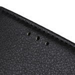 Funda para iPhone 13 Leatherette Litchi Premium