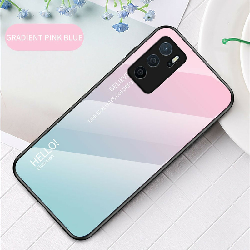 Oppo A16 / A16s Funda de cristal templado Hola