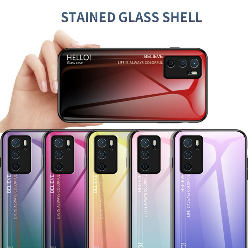 Oppo A16 / A16s Funda de cristal templado Hola